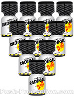 Poppers Radikal Rush 10 ml - pack de 10