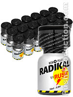 Poppers Radikal Rush 10 ml - pack de 18