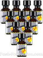 Poppers Radikal Rush 24 ml - pack de 10
