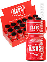 Poppers Reds 10 ml - pack de 18
