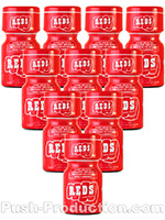 Poppers Reds 9 ml - pack de 10