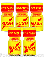 Poppers Rush Original 10 ml - pack de 5
