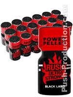 Poppers Rush Ultra Strong Black Label 10 ml - pack de 18