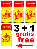 Poppers Rush Ultra Strong small 3+1 gratuit
