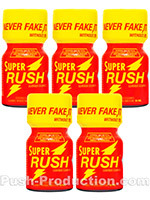 Poppers Super Rush 10 ml - pack de 5